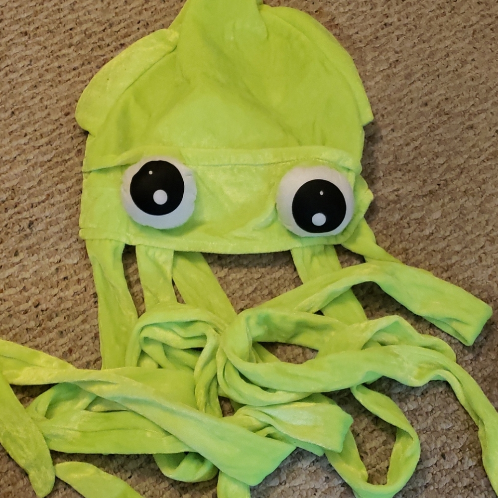 Squid hat from cedar point